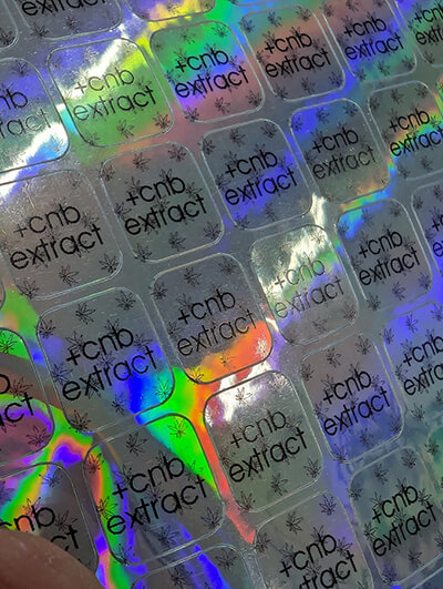 голографический стикер